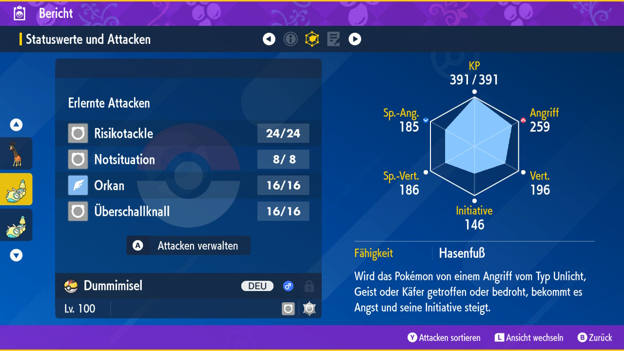 #982 Dummimisel Zweisegmentform SV