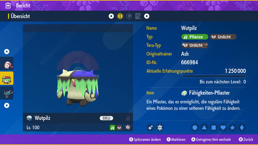 #986 Rage Mushroom SV