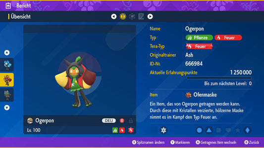 #1017 Ogerpon Ofenmaske SV