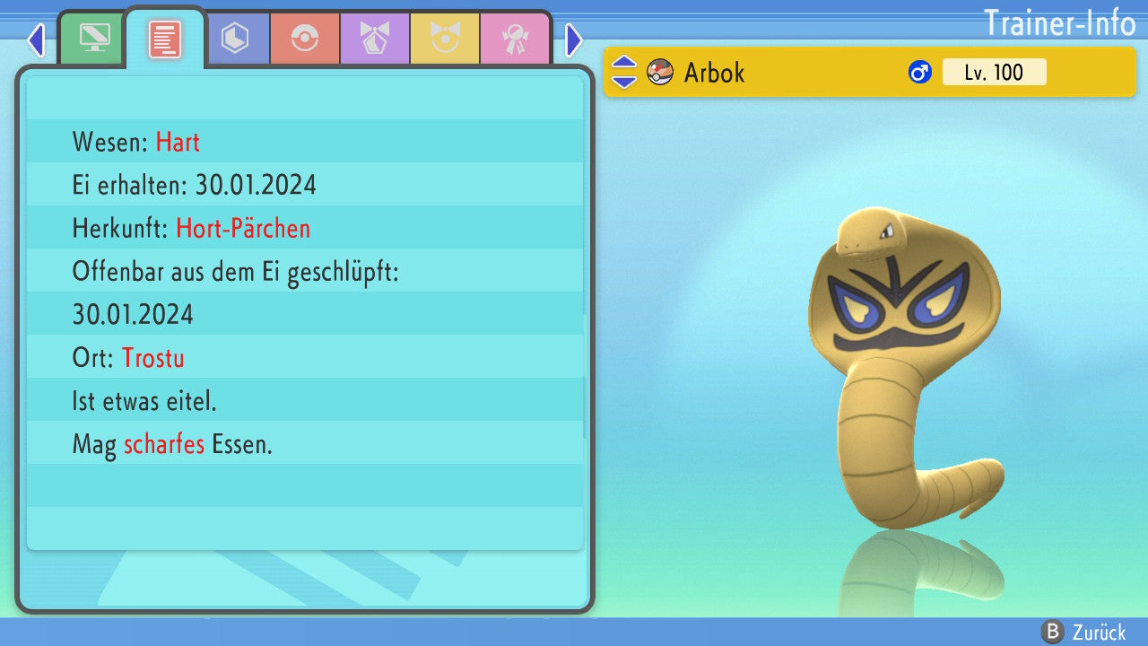 #24 Arbok BDSP