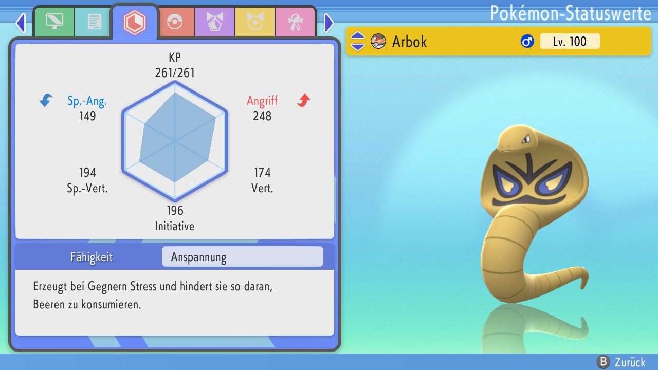 #24 Arbok BDSP