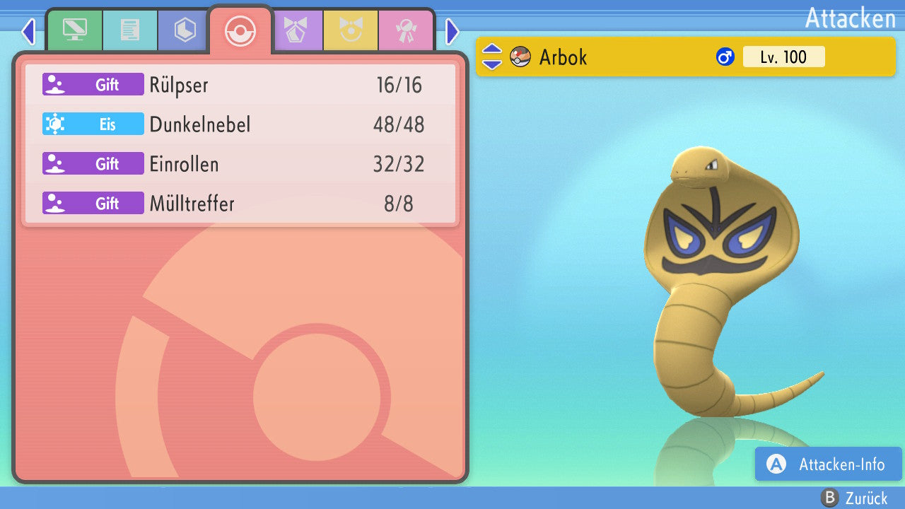 #24 Arbok BDSP