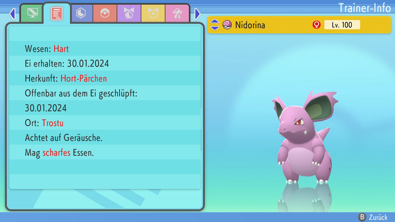 #30 Nidorina BDSP