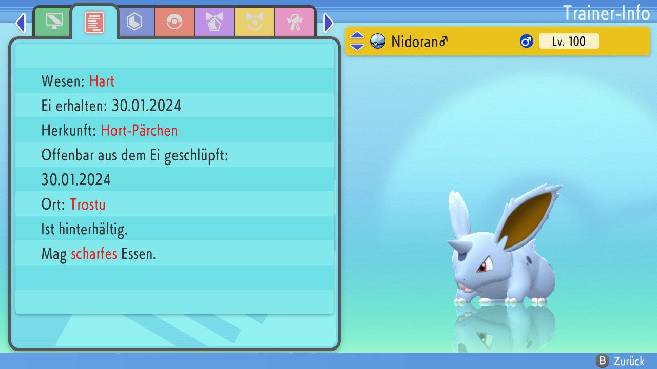 #32 Nidoran♂ BDSP