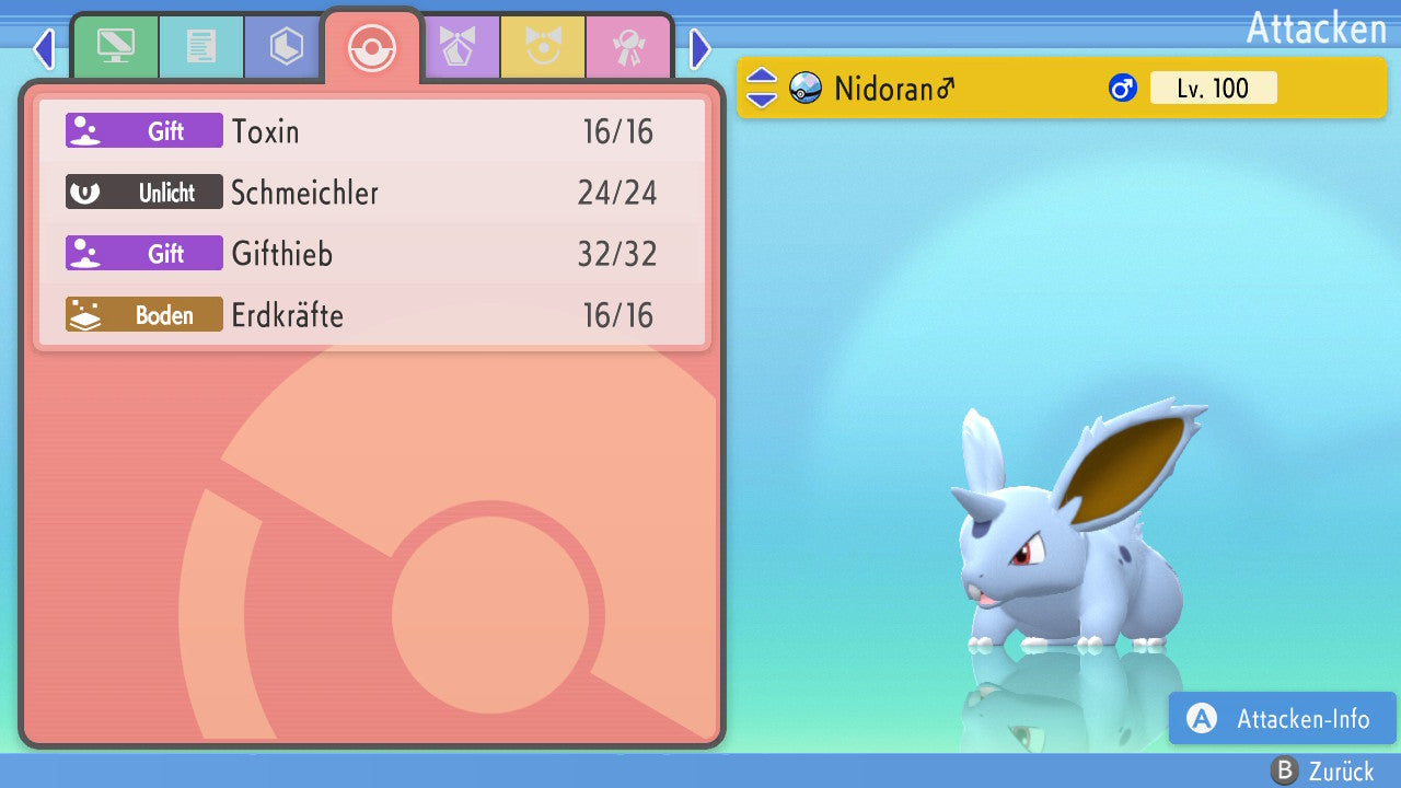 #32 Nidoran♂ BDSP
