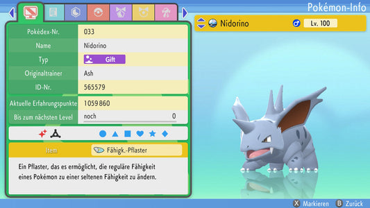 #33 Nidorino BDSP