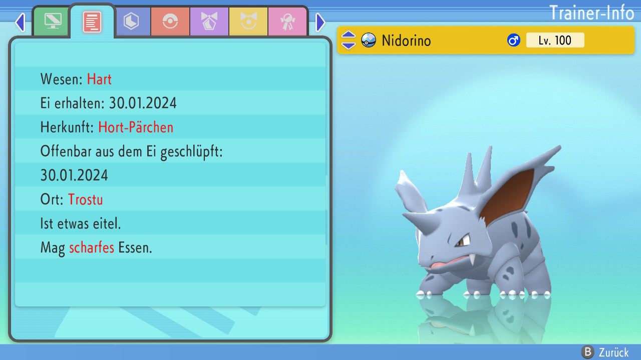 #33 Nidorino BDSP