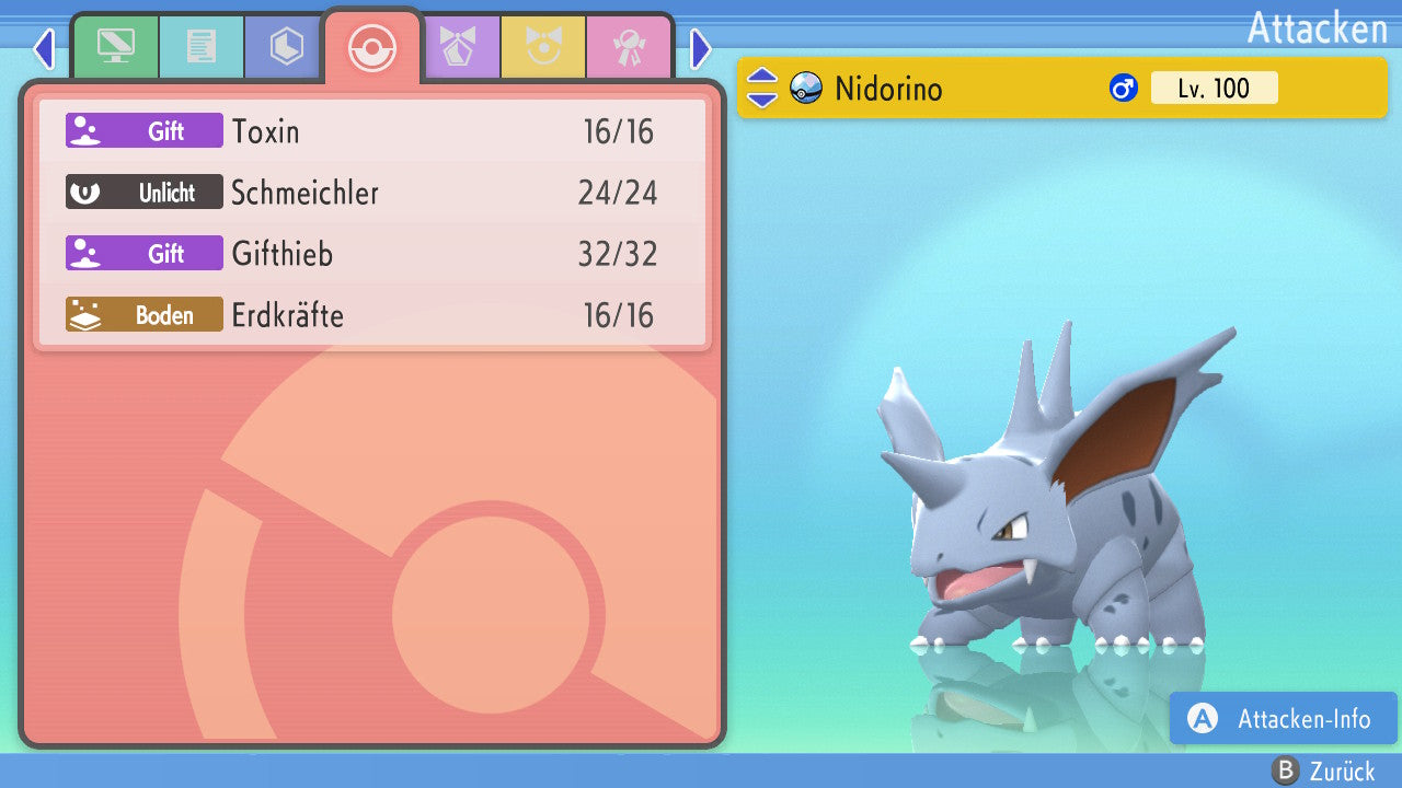 #33 Nidorino BDSP