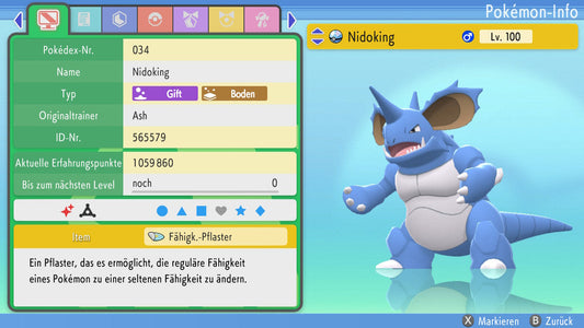 #34 Nidoking BDSP