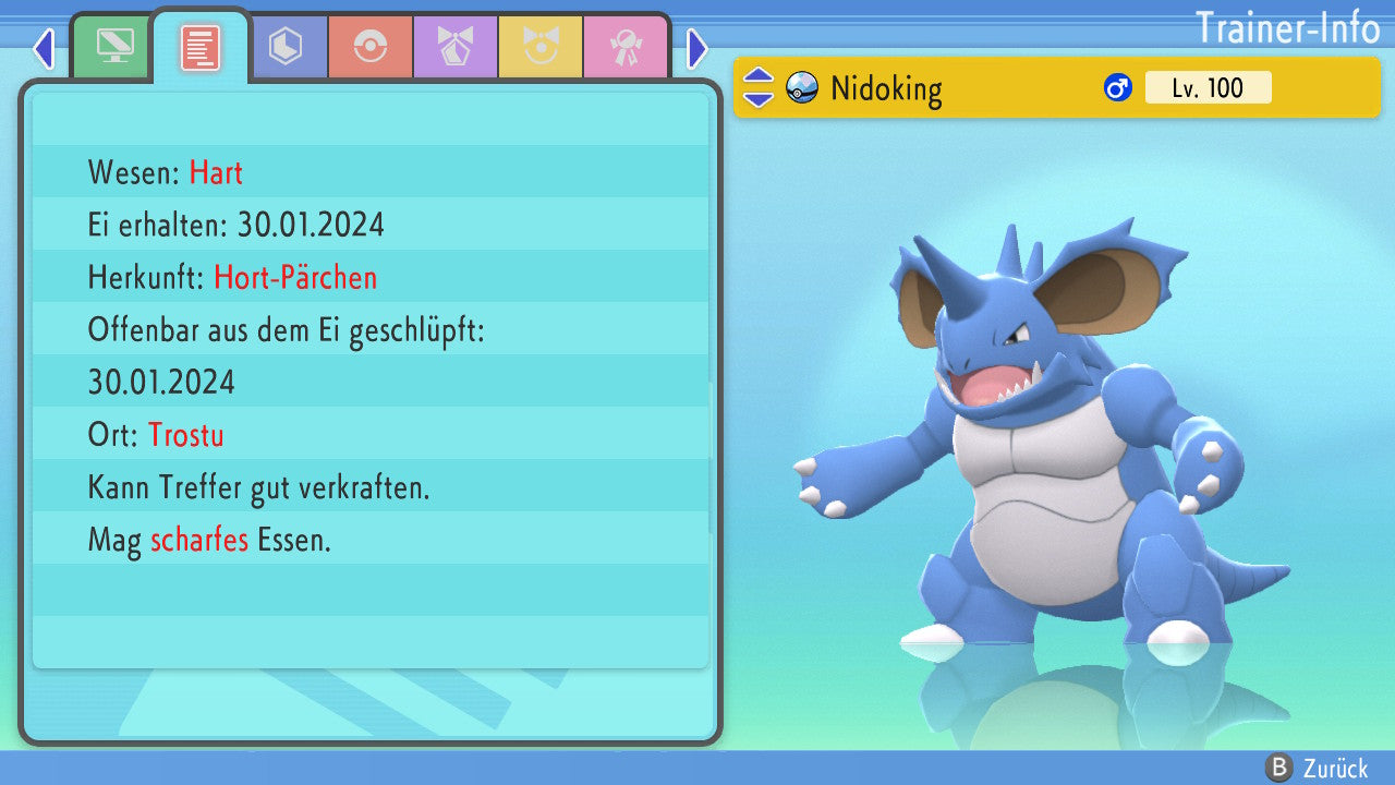 #34 Nidoking BDSP