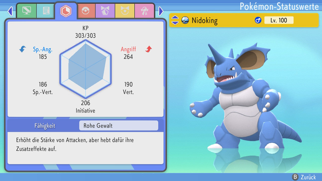 #34 Nidoking BDSP