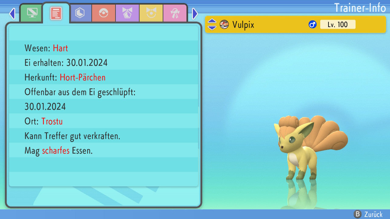 #37 Vulpix BDSP