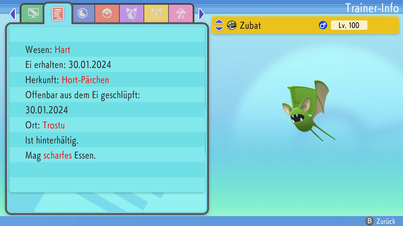 #41 Zubat BDSP