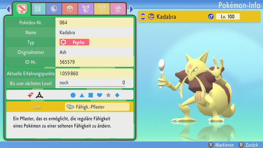#64 Kadabra BDSP
