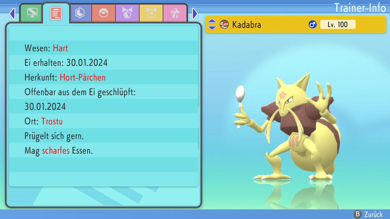 #64 Kadabra BDSP