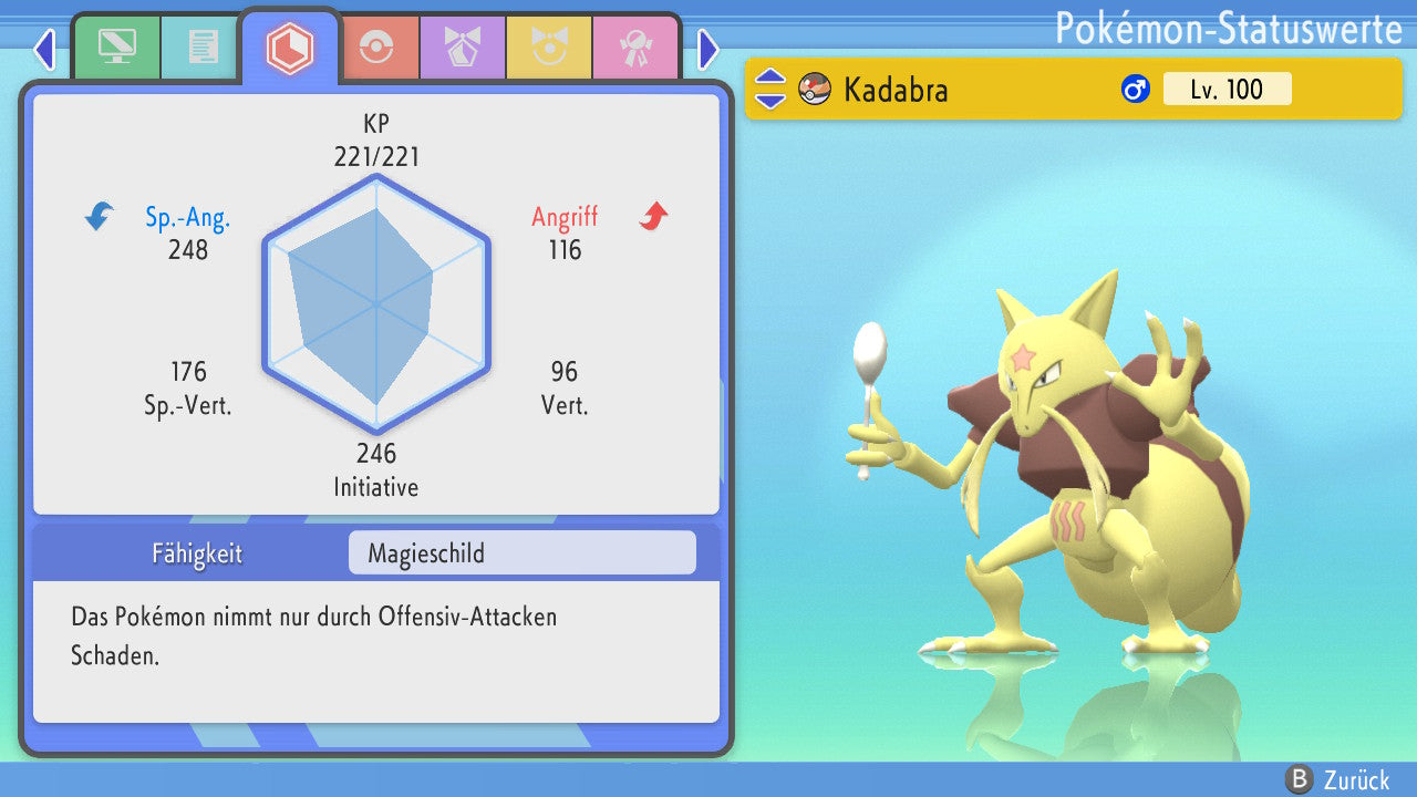 #64 Kadabra BDSP