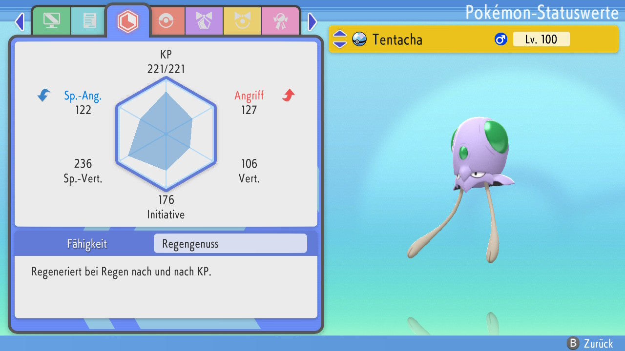 #72 Tentacha BDSP