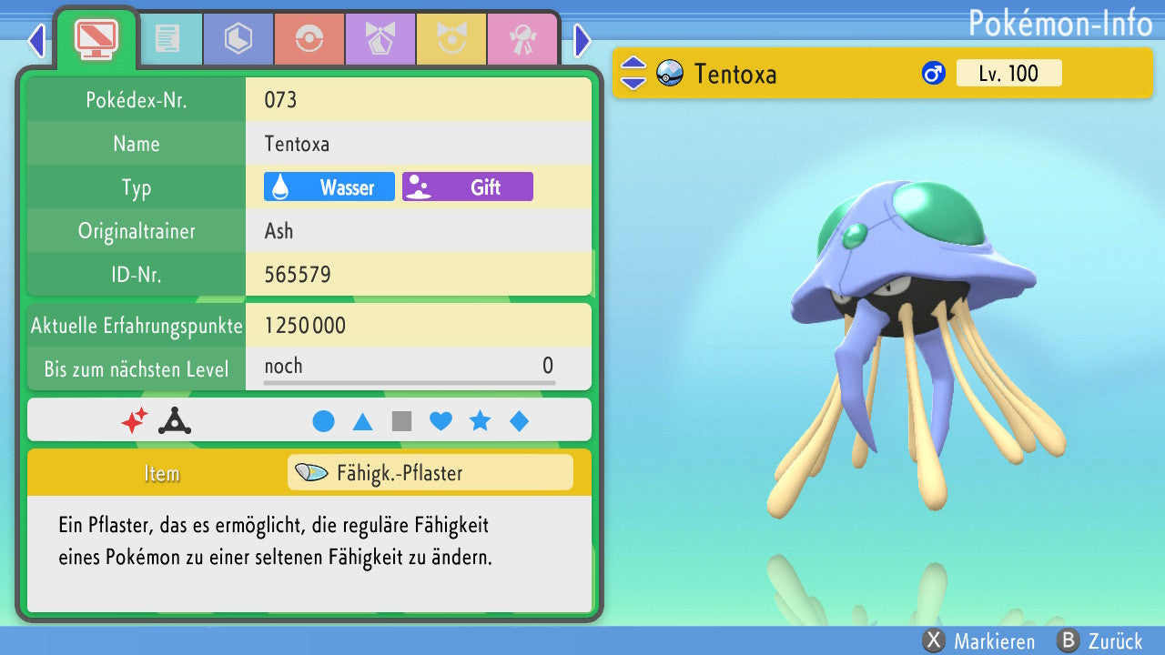 #73 Tentoxa BDSP