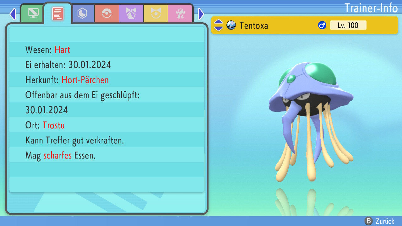 #73 Tentoxa BDSP