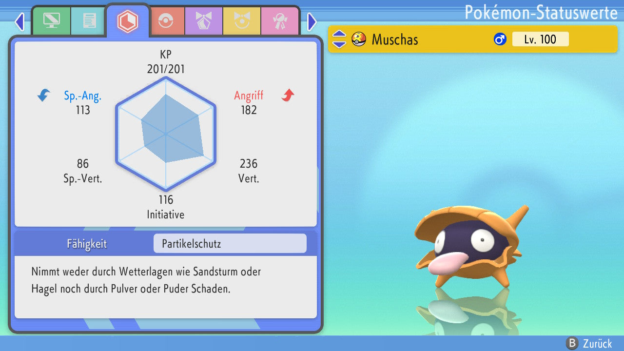 #90 Muschas BDSP