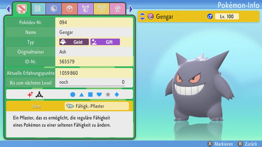 #94 Gengar BDSP