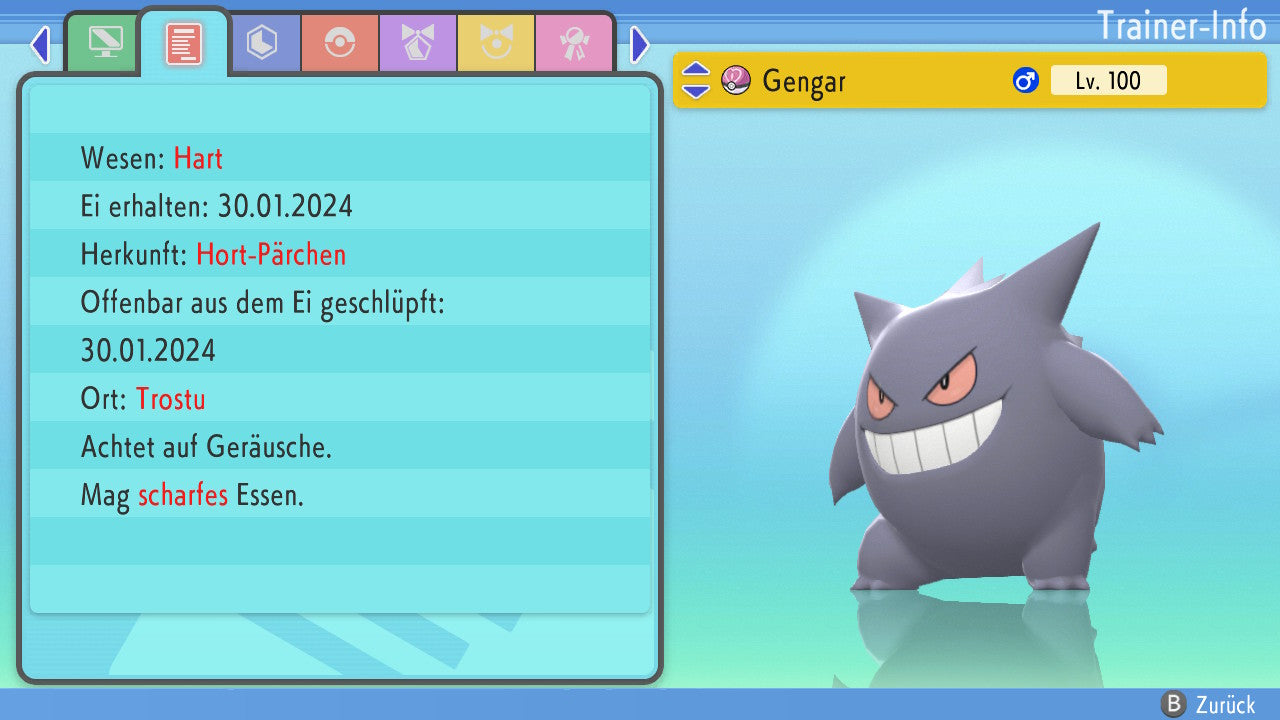 #94 Gengar BDSP