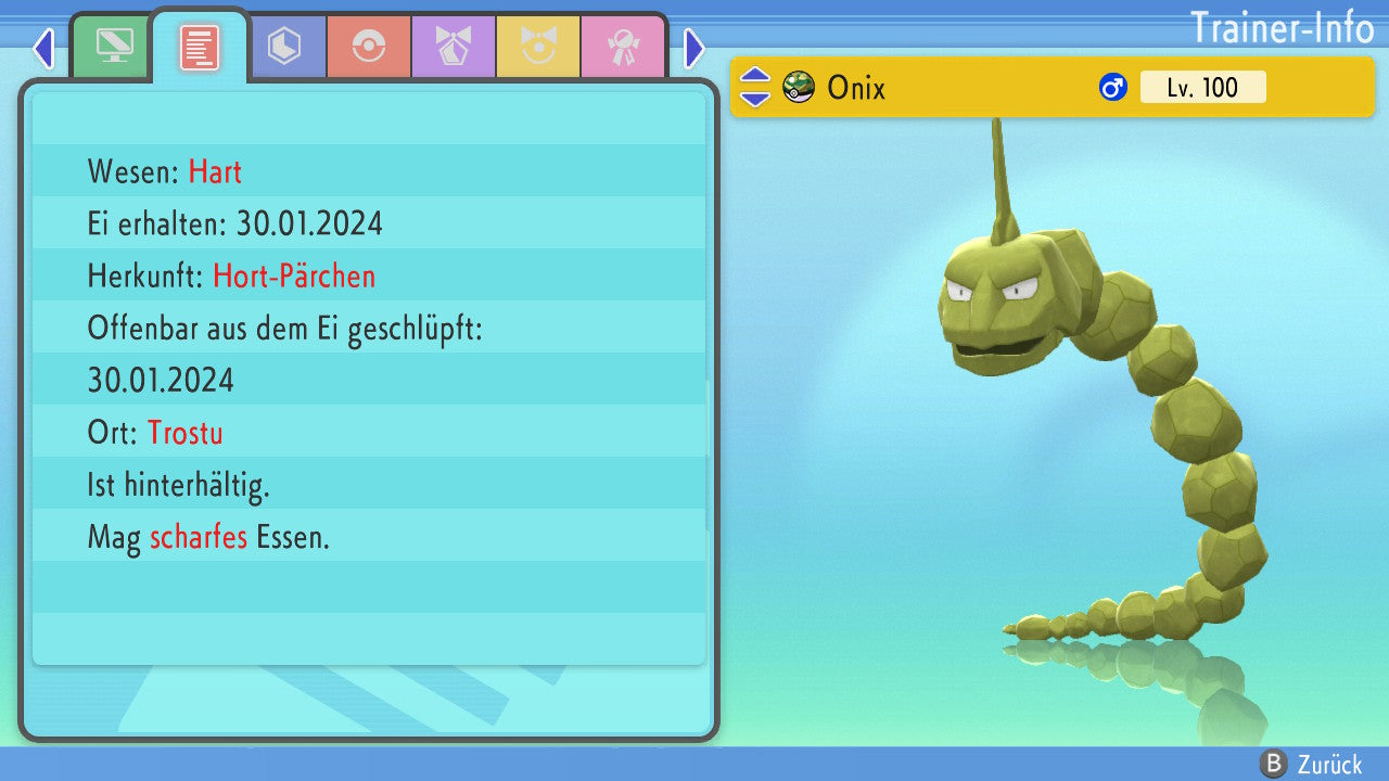 #95 Onix BDSP