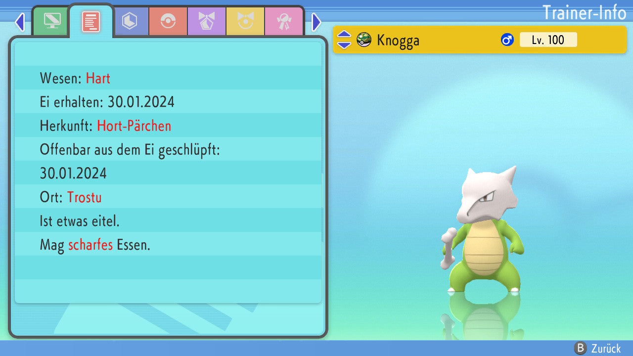 #105 Knogga BDSP