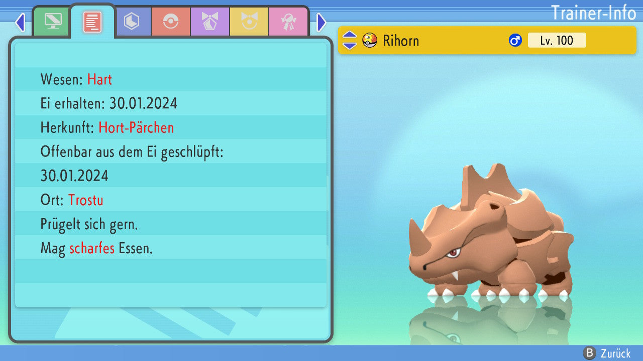 #111 Rihorn BDSP