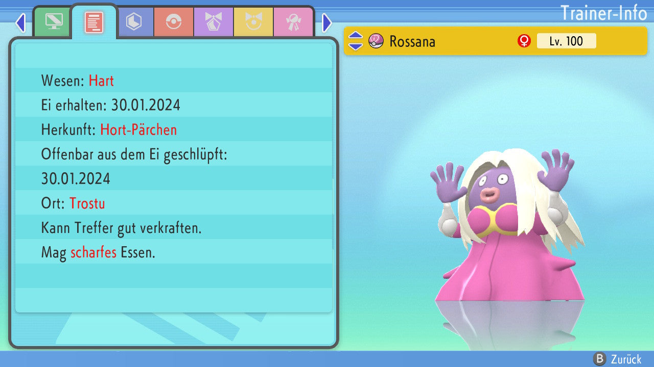 #124 Rossana BDSP