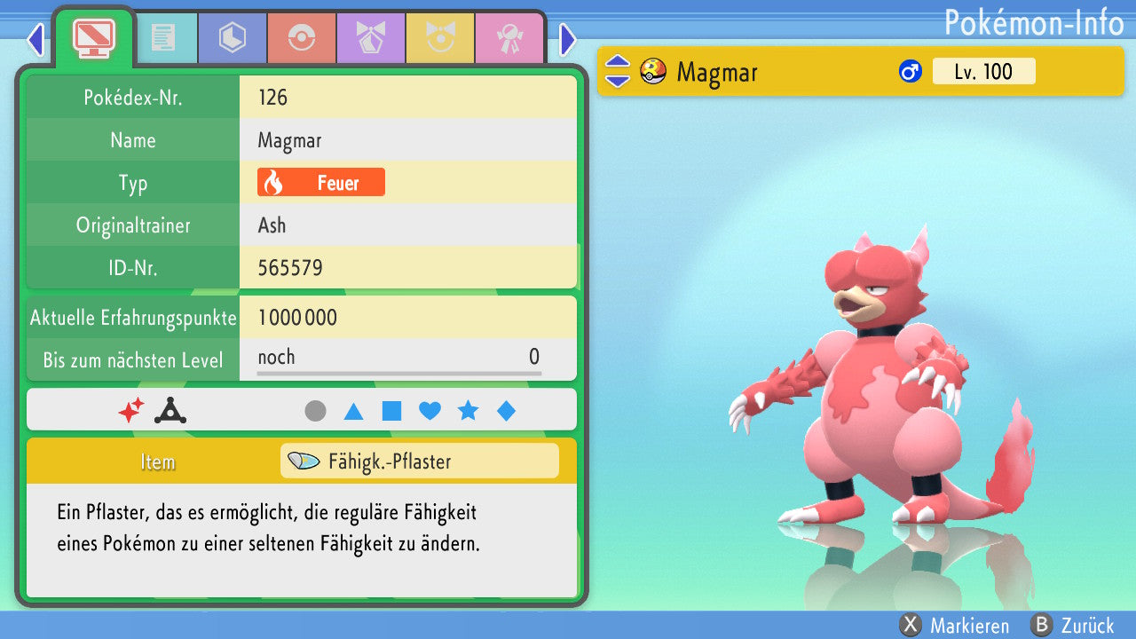 #126 Magmar BDSP