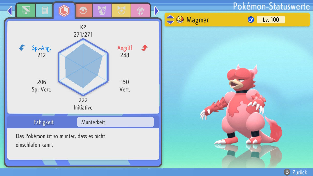 #126 Magmar BDSP