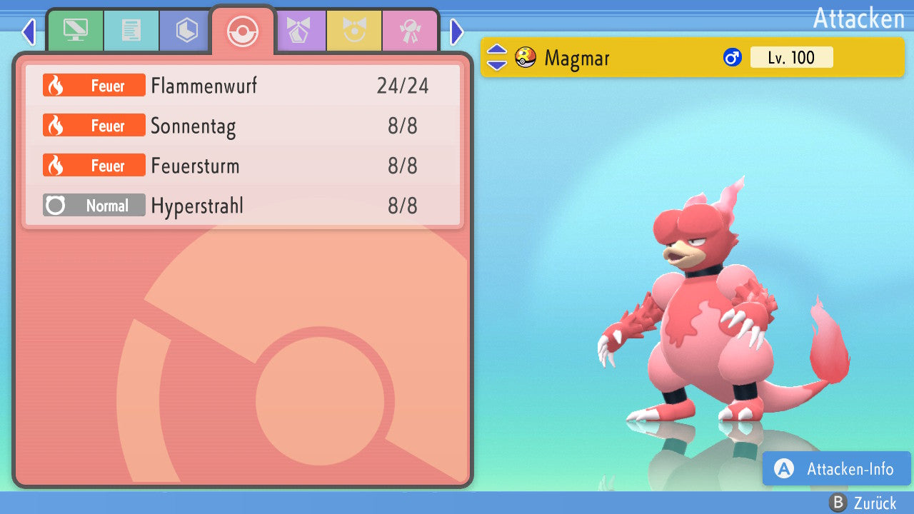 #126 Magmar BDSP