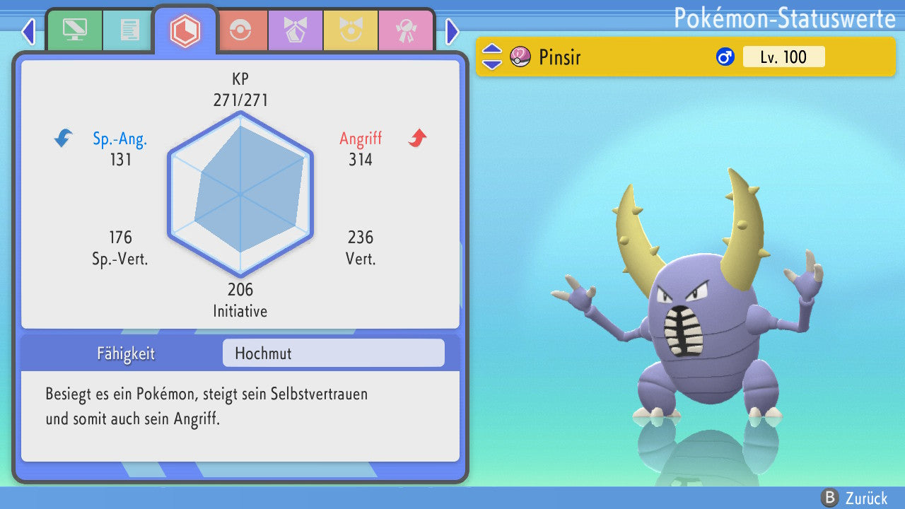 #127 Pinsir BDSP
