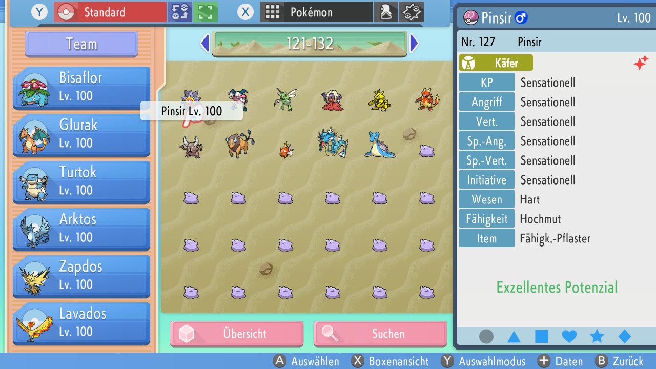#127 Pinsir BDSP