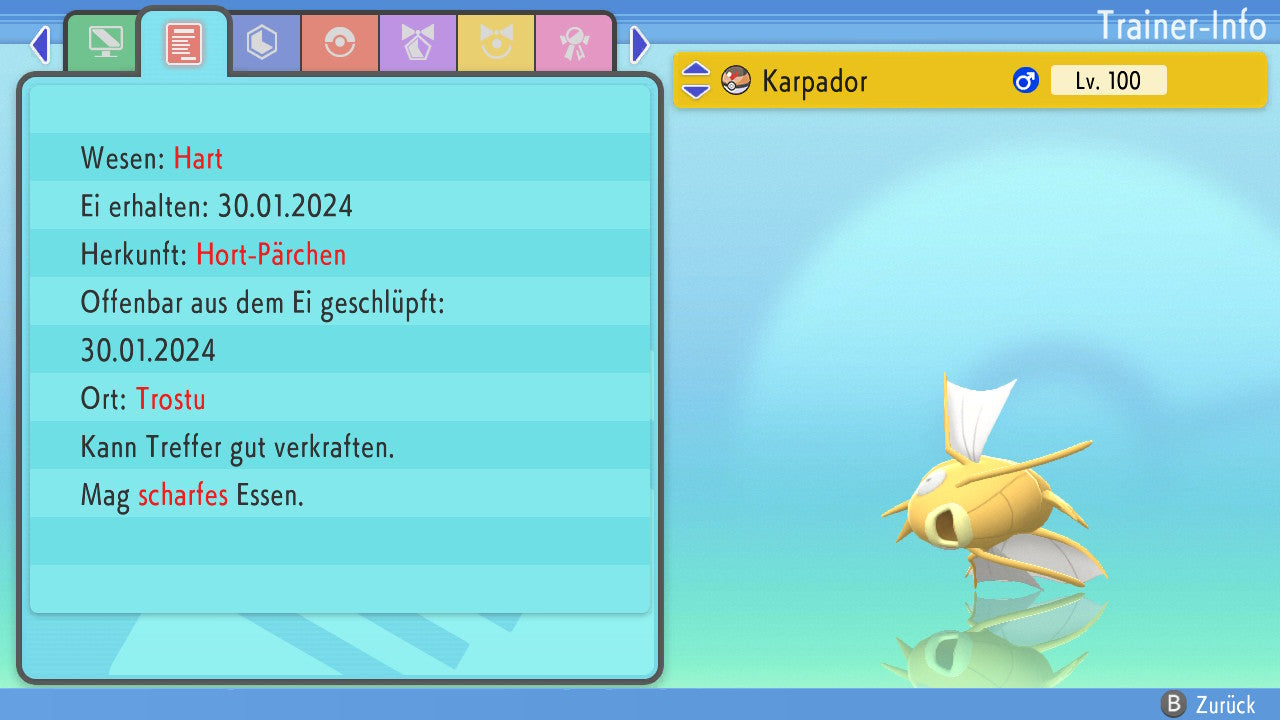 #129 Karpador BDSP