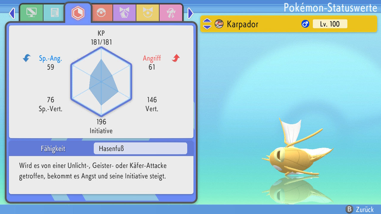 #129 Karpador BDSP