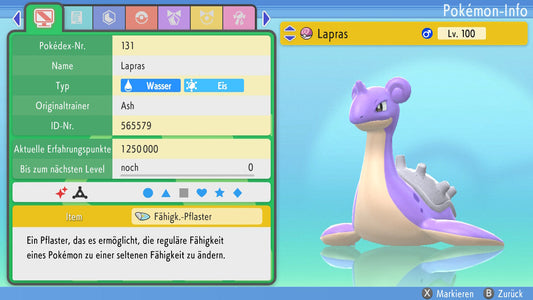 #131 Lapras BDSP