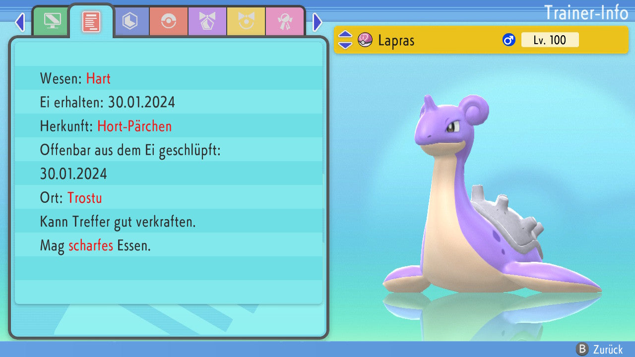 #131 Lapras BDSP