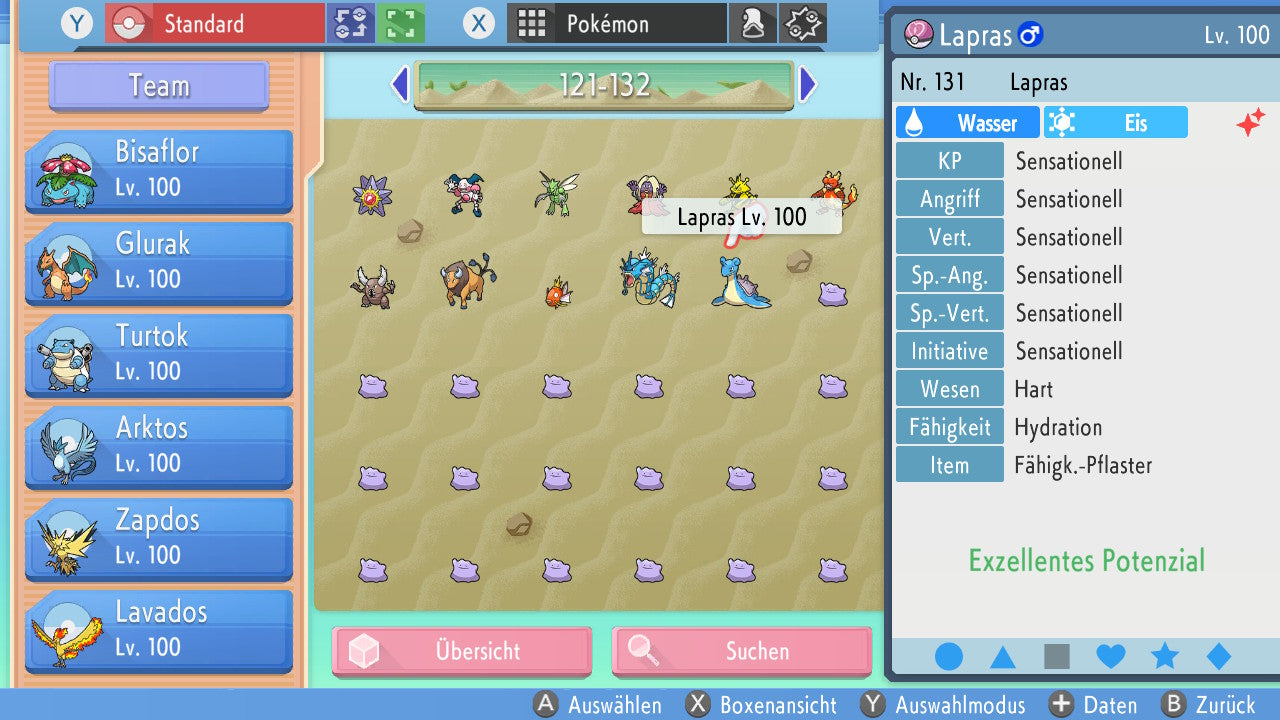 #131 Lapras BDSP