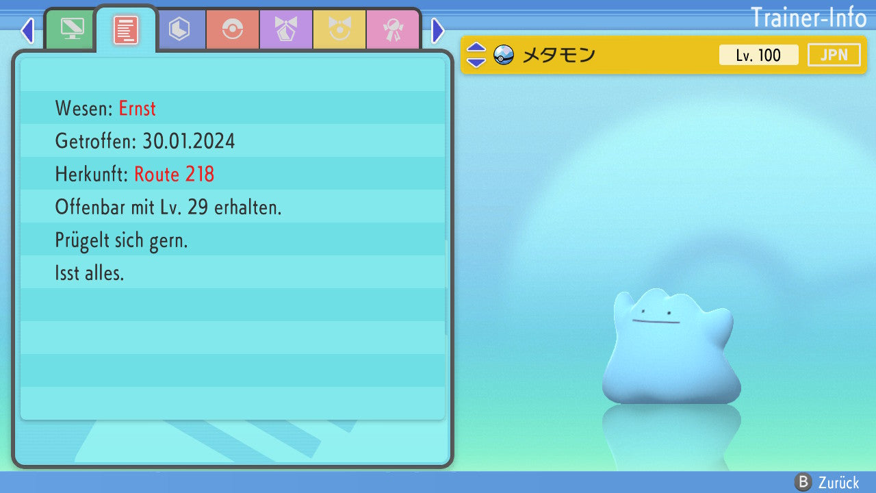 #132 Ditto Ernst BDSP