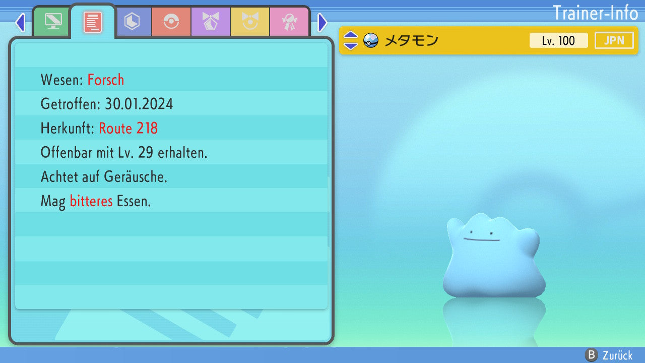 #132 Ditto Forsch BDSP