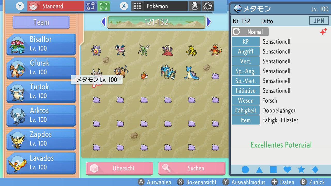 #132 Ditto Forsch BDSP