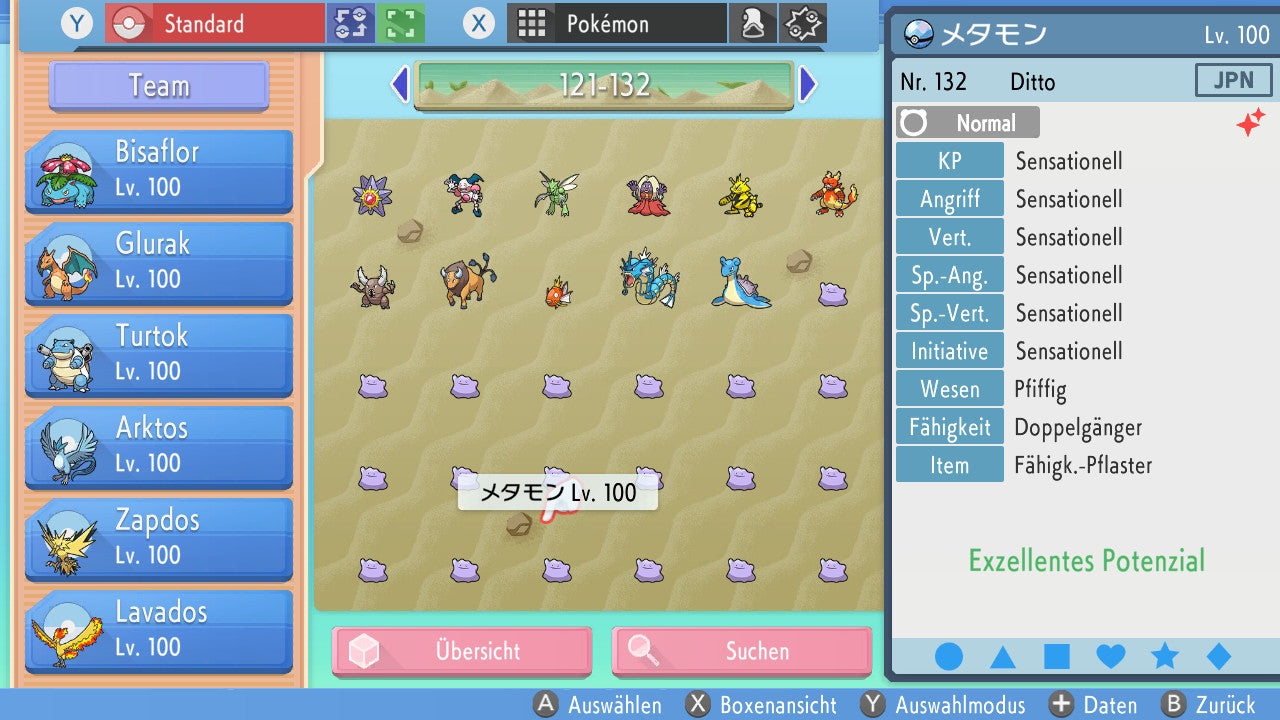 #132 Ditto Pfiffig BDSP