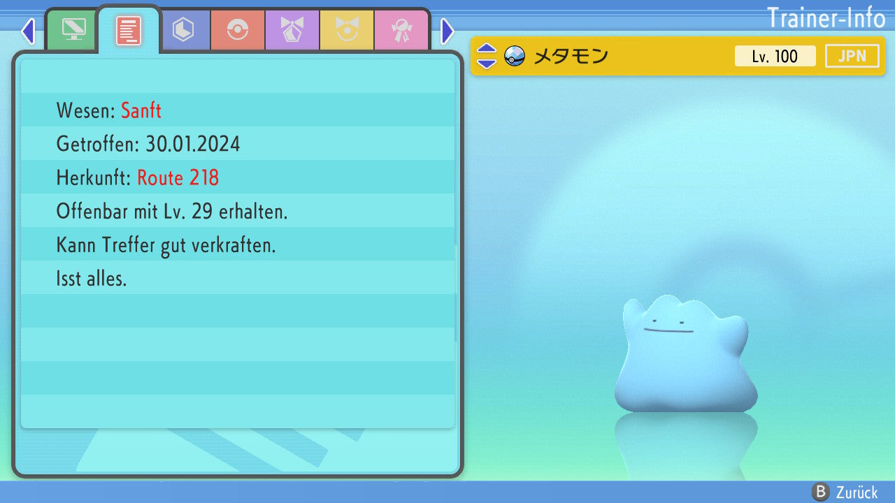 #132 Ditto Sanft BDSP