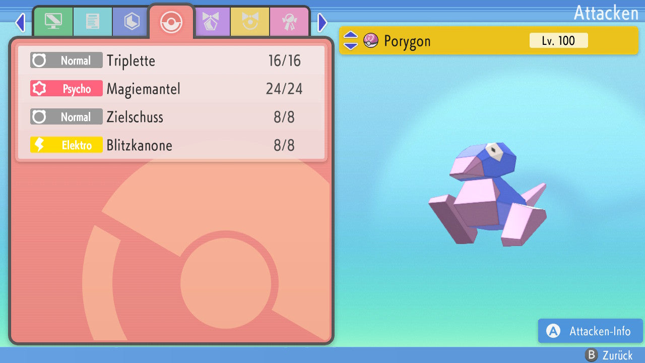 #137 Porygon BDSP
