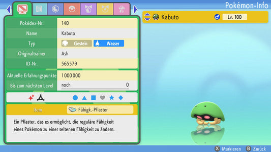 #140 Kabuto BDSP