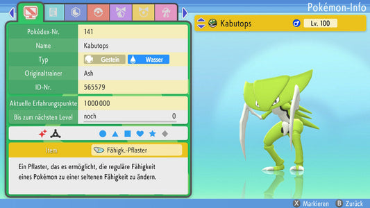 #141 Kabutops BDSP