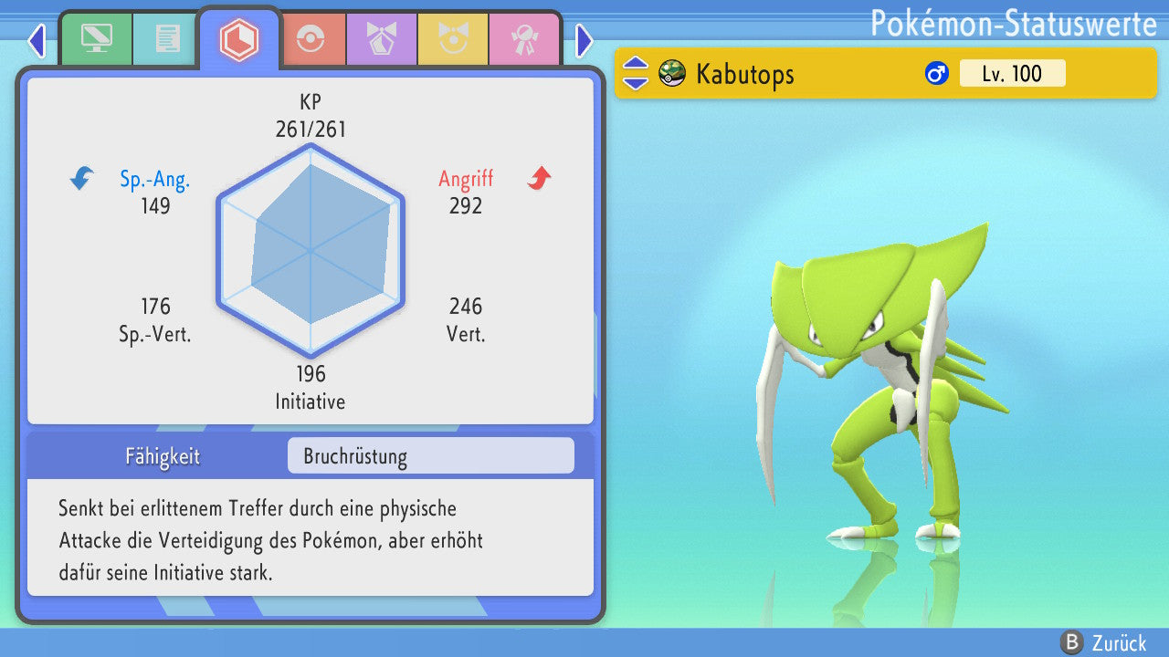 #141 Kabutops BDSP