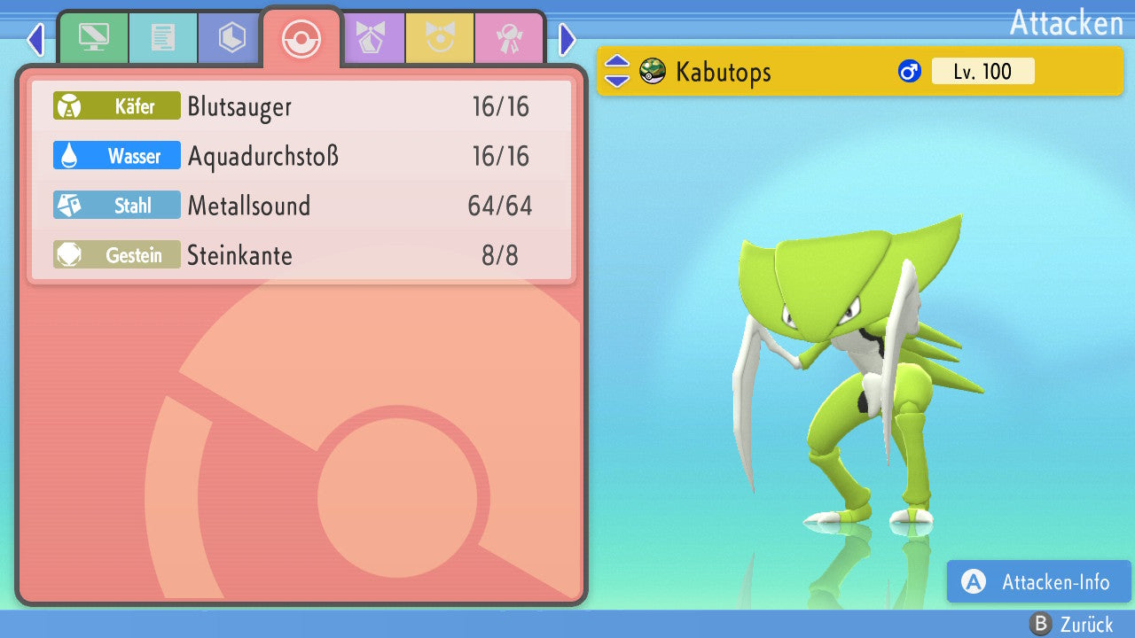 #141 Kabutops BDSP